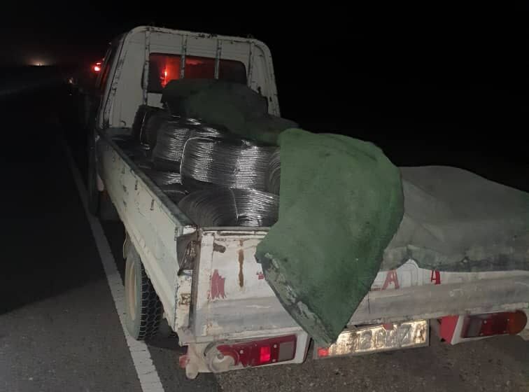  В Баткенской области таможенники пресекли незаконный ввоз алюминиевого провода