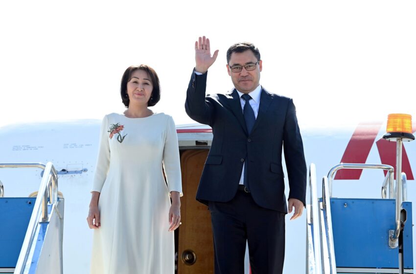  Садыр Жапаров с рабочим визитом прибыл в Турцию