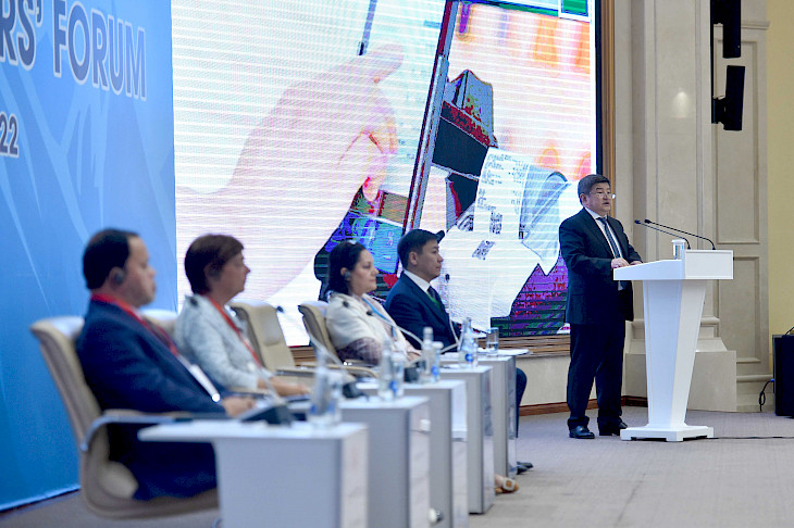  Акылбек Жапаров: Кыргызстан может стать образовательным кластером в регионе