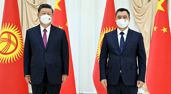  Садыр Жапаров встретился с Председателем Китая Си Цзиньпинем