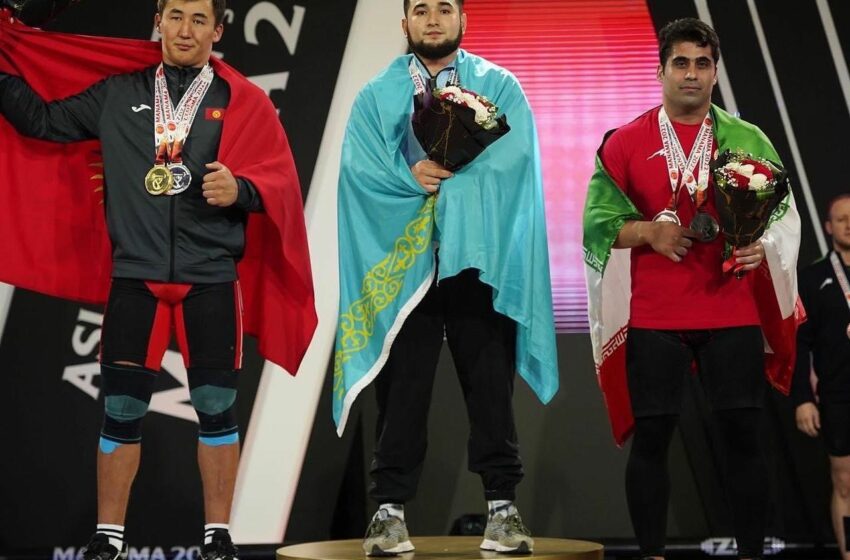  Азия чемпионаты: Оор атлетика боюнча  Эмил Молдодосов экинчи орунду ээледи