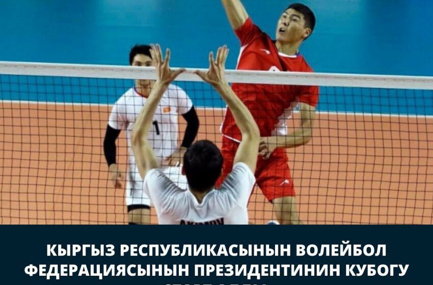  Кыргызстандын Волейбол федерациясынын президентинин кубогу башталды