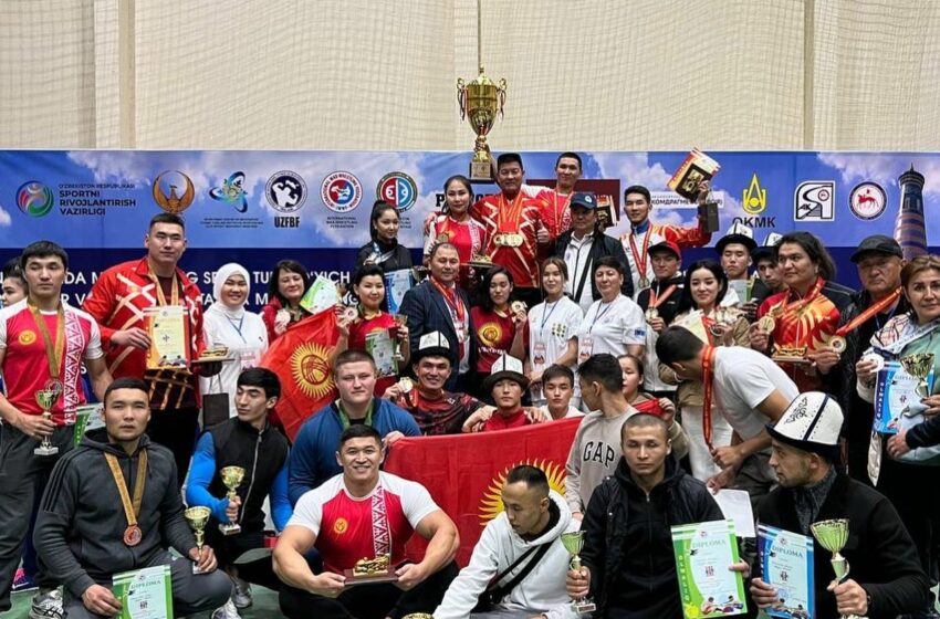  Мас-рестлинг боюнча улуттук курама команда Азия чемпионатында 21 медаль жеңди