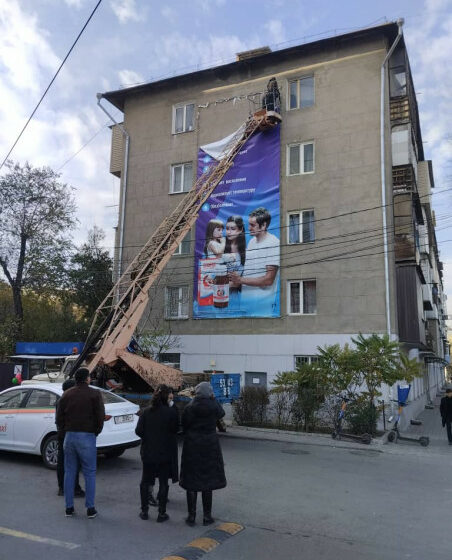  Бишкекте 600дөн ашык жарнама демонтаждалды