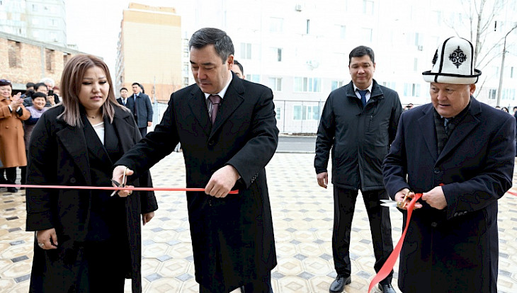  Бүгүн президент Бишкек шаарында бир катар объектилерди ачат