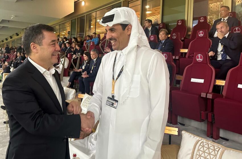  Садыр Жапаров посетил финальный матч чемпионата мира по футболу-2022 в Катаре