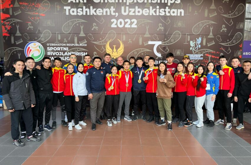  Каратэ-до WKF боюнча улуттук курама команда Азия чемпионатында 6 медаль жеңди