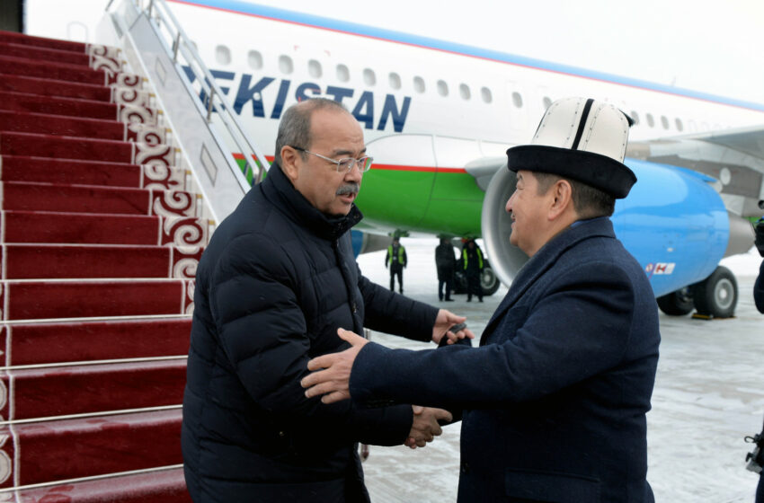  Кыргызстанга Өзбекстандын премьер-министри Абдулла Арипов келди