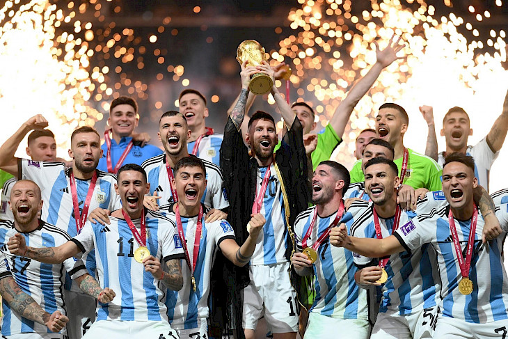  Аргентина обыграла Францию и стала трехкратным чемпионом мира по футболу