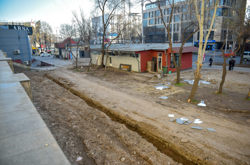  В центре Бишкека скоро появится зона отдыха