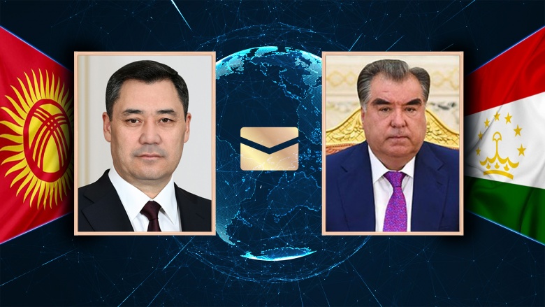  Тажикстандын Президенти Эмомали Рахмон Президент Садыр Жапаровду жана Кыргызстан элин Орозо айт майрамы менен куттуктады