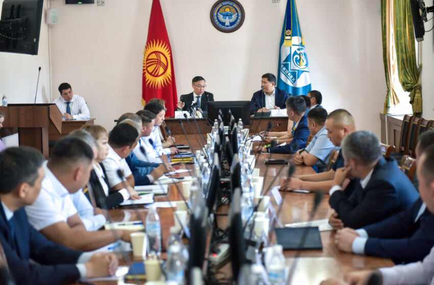  Бишкекте шайлоо боюнча штабтын кезектеги жыйыны өттү