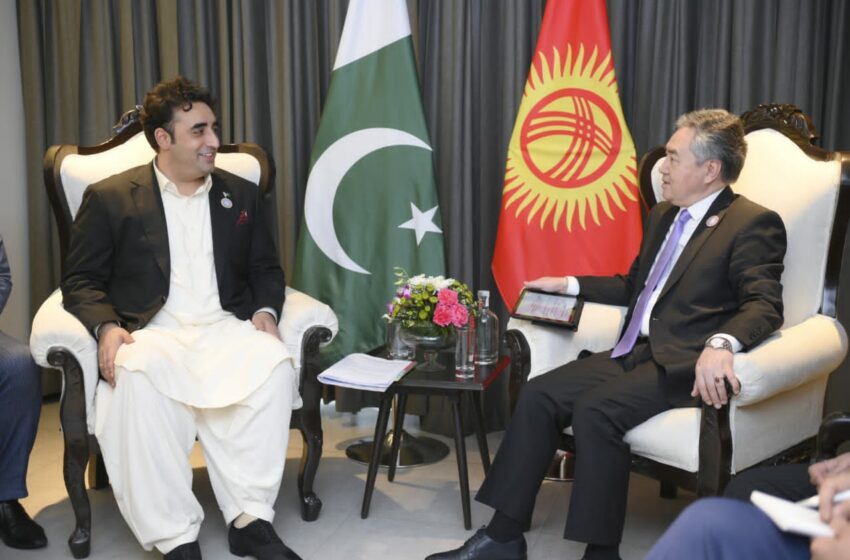  Главы МИД Кыргызстана и Пакистана обсудили вопросы региональной безопасности и сотрудничества