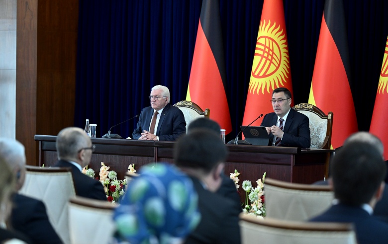  Президент: Кыргызстан “жашыл” суутекти өндүрүү жана пайдалануу жаатында Германия менен өз ара аракеттенүүнү өнүктүрүүгө кызыкдар