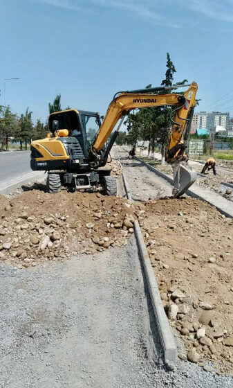  В столице построят 8 километров тротуаров и велодорожку