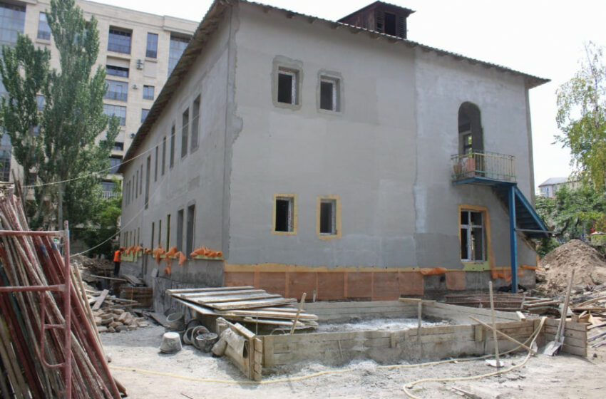  Бишкектеги №31 бала бакчаны реконструкциялоо иштери уланууда