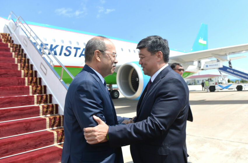  Өзбекстандын Премьер-министри Абдулла Арипов Кыргызстанга иш сапары менен келди
