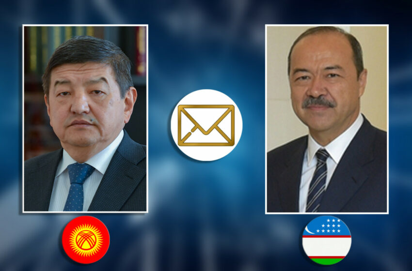  Өзбекстандын Премьер-министри Абдулла Арипов МинКаб Төргасы Акылбек Жапаровду жана кыргызстандыктарды Кыргызстандын Эгемендүүлүк күнүнүн 32 жылдыгы менен куттуктады