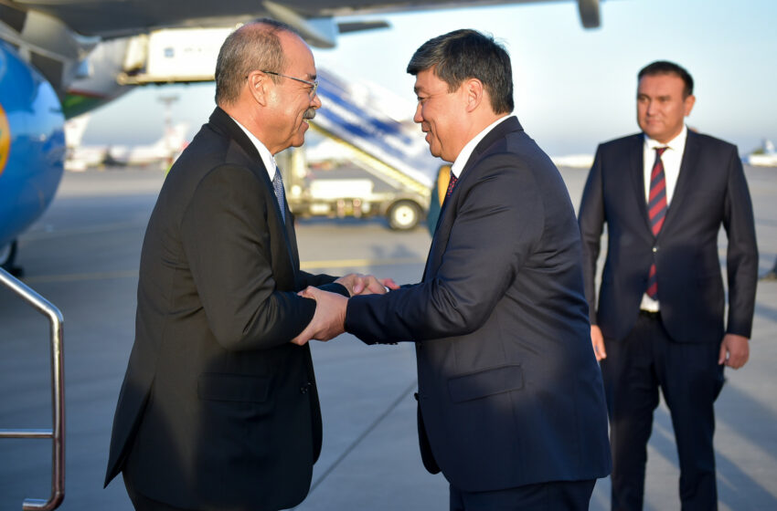  Премьер-министр Беларуси Роман Головченко прибыл в Кыргызстан