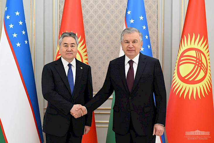  Ташкентте КР ТИМ башчысы менен Өзбекстандын президентинин жолугушуусу өттү