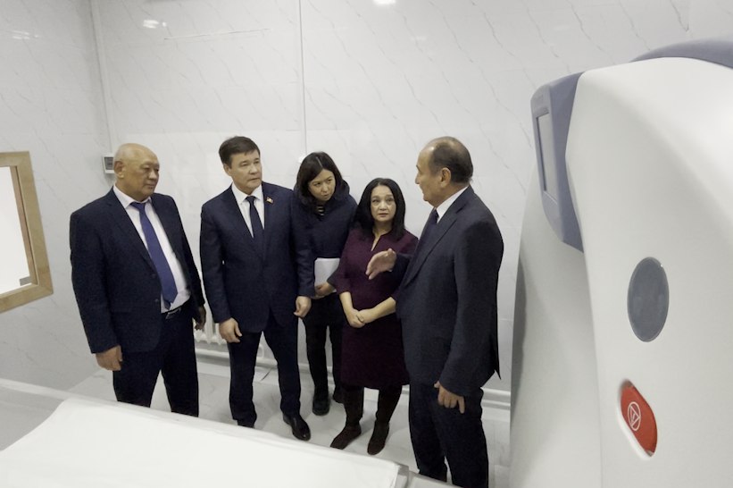  В Национальном центре фтизиатрии открылся кабинет компьютерной томографии