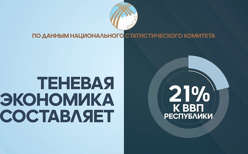  Кыргызстанда көмүскө экономика ИДПга карата 21% түзөт