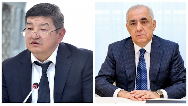  Акылбек Жапаров и Али Асадов обсудили по телефону вопросы двустороннего сотрудничества