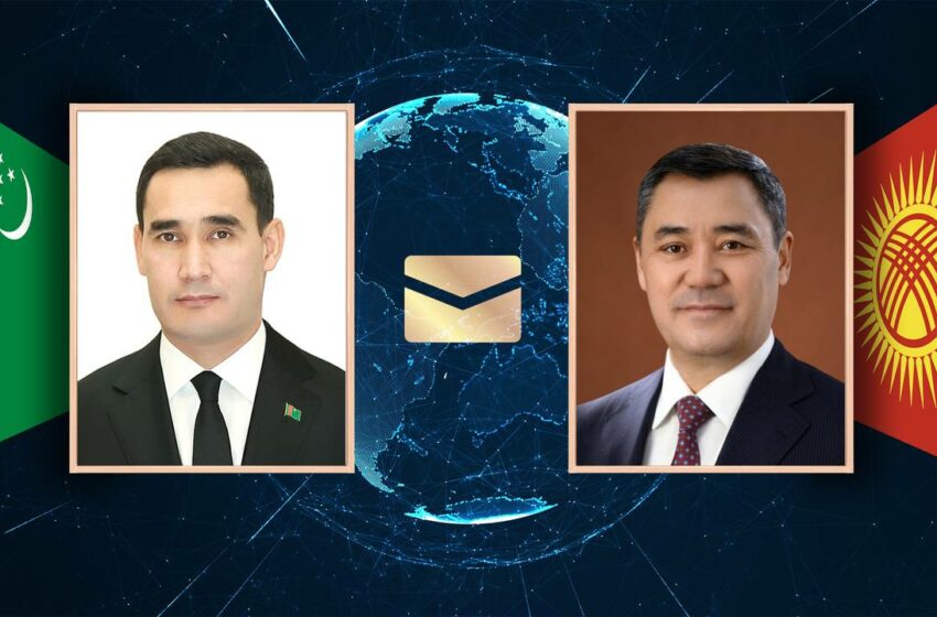  Түркмөнстандын Президенти Садыр Жапаровду жана Кыргызстан элин Орозо айт майрамы менен куттуктады
