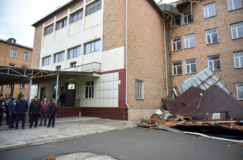  В столице из-за сильного ветра пострадали 19 объектов образования