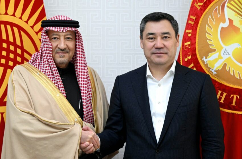  Президент Сауд Аравиянын тышкы иштер министринин орун басары Валид Аль-Хурейжини кабыл алды