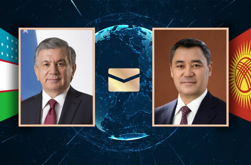  Өзбекстандын Президенти Садыр Жапаровду жана Кыргызстан элин Орозо айтмайрамы менен куттуктады