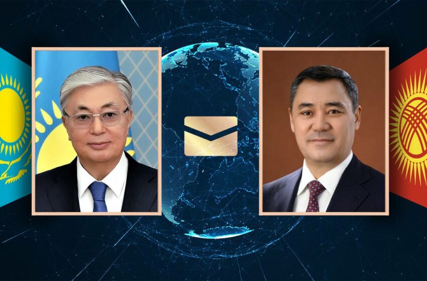  Казакстандын Президенти Садыр Жапаровду жана Кыргызстан элин Орозо айт майрамы менен куттуктады