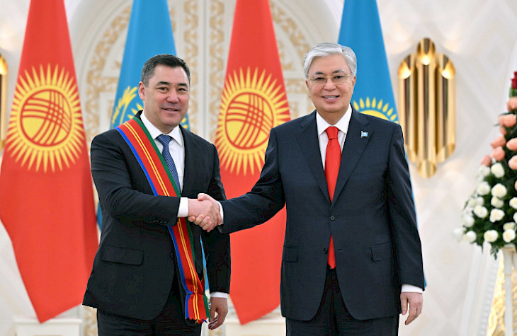  Президент Казахстана наградил Садыра Жапарова орденом «Достық» I степени