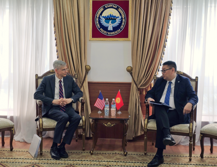  В Бишкеке обсудили перспективы развития кыргызско-американских отношений