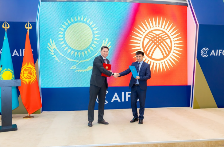  Кыргызстан и Казахстан подписали ряд документов о сотрудничестве в приоритетных сферах экономики