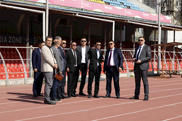  Бишкектеги Д.Өмүрзаков атындагы стадион реконструкцияланат