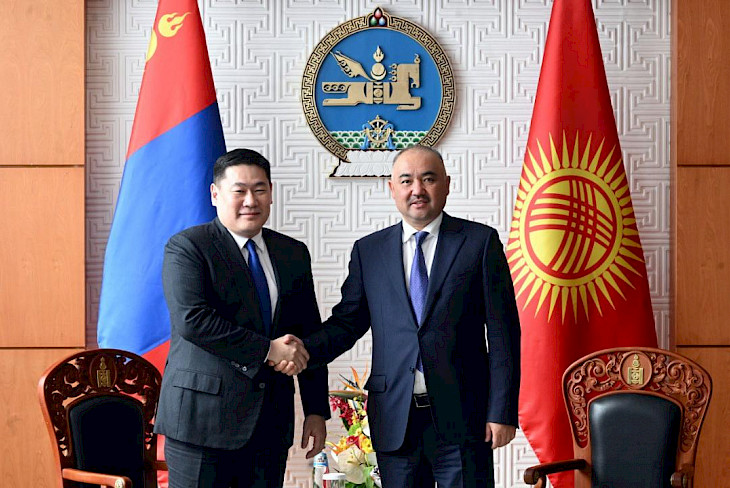  Нурланбек Шакиев встретился с премьер-министром Монголии