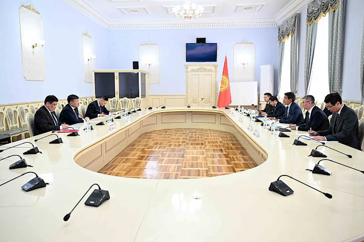  Эдил Байсалов Монголия президентинин администрациясынын жетекчиси менен жолукту