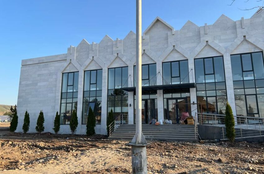  Кыргыз Улуттук “Манас” театрынын курулуш иштери активдүү жүрүп жатат