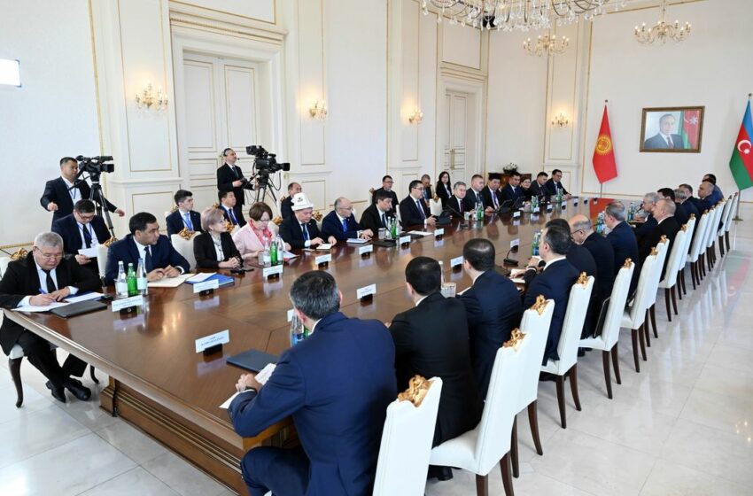  Министр экономики: Мы нацелены к 2030 году обеспечить уровень товарооборота между Кыргызстаном и Азербайджаном порядка $500 млн