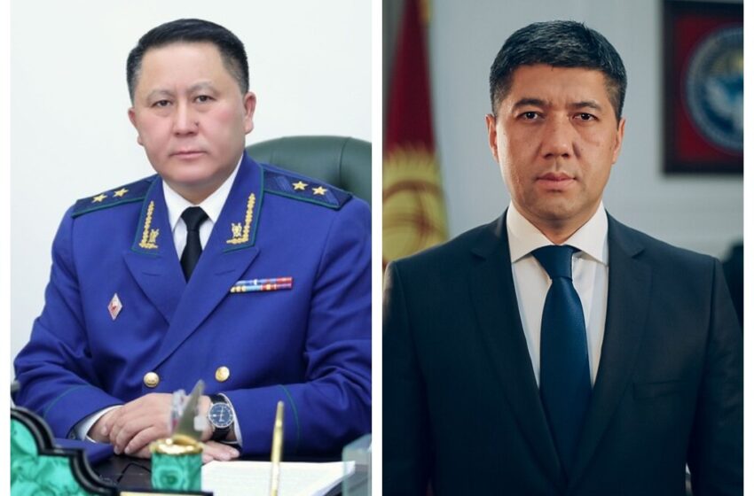  Садыр Жапаров объявил выговоры генпрокурору и главе Минприроды