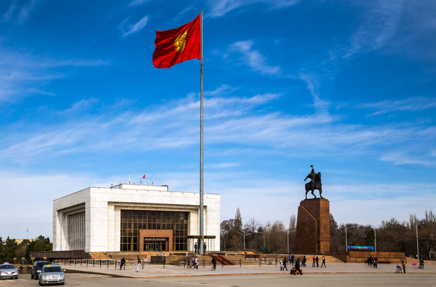  В Бишкеке с 27 апреля закроют на реконструкцию площадь Ала-Тоо