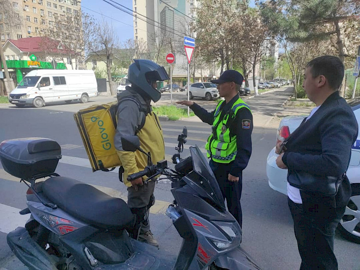 В Кыргызстане пройдет рейд на водителей мопедов и мотоциклов