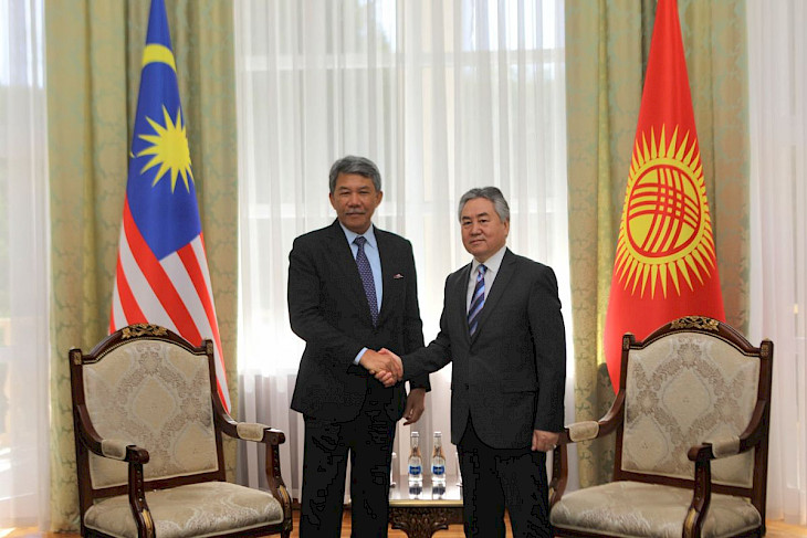  Министры иностранных дел Кыргызстана и Малайзии “сверили часы” по ключевым вопросам двусторонних отношений