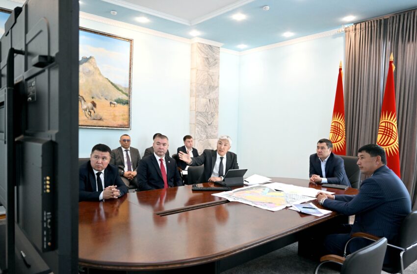  Президент ознакомился с планами по развитию Ошской области и города Ош