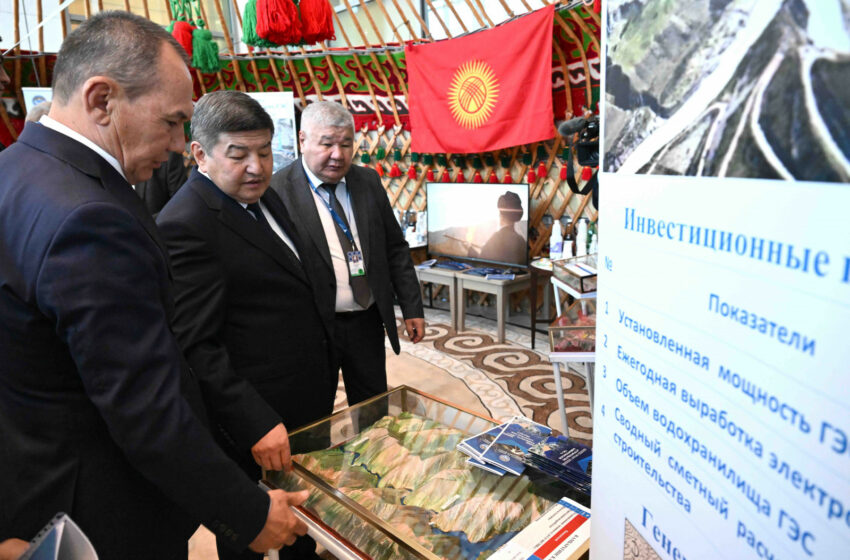  Камбар-Ата-1 ГЭСинин курулуш долбоору Ташкент инвестициялык форумунда көрсөтүлдү