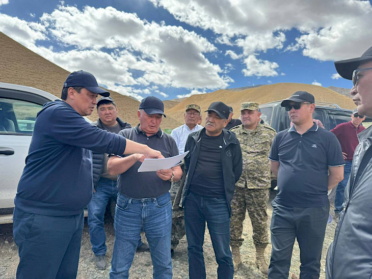  Кыргызстан и Китай совместными усилиями начали полевые работы по открытию нового пункта пропуска «Бедел»