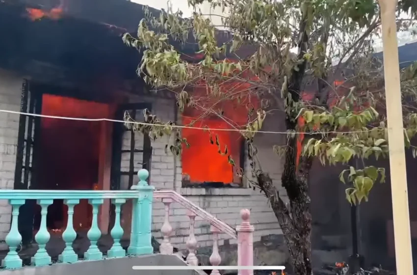 В Джалал-Абаде из горящего садика эвакуировали детей