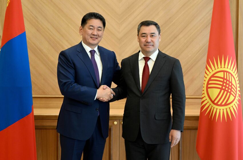 Монголиянын президенти мамлекеттик сапар менен Кыргызстанга келет
