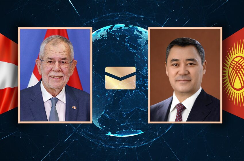 Александр Ван дер Беллен Садыр Жапаровду жана Кыргызстан элин Эгемендүүлүк күнү менен куттуктады